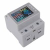 DIN Rail Voltage Current Meter 170‑270V 0‑63A Digital Display Energy