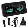 Universal Intelligent Car Inclinometer Tilt Gauge High Resolution HUD Digital