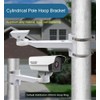 CTXSumTec Corner Pole Mounting Bracket for Security Camera, Universal Wall