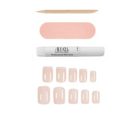 Ardell Nail Addict Artificial Nail Set, French & Lacer