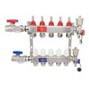 Antrader Radiant Heat Manifold 5 Loop,Radiant Heat PEX Manifold PEX