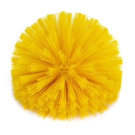 SPARTA SPARTA Industrial Tank Brush Head Pipe Brush Head, Drain Brush with 3/4" Thread Hole (Handle Not Included) for Commercial Use, Plastic, 5.9 Inches, Yellow, (Pack of 2)