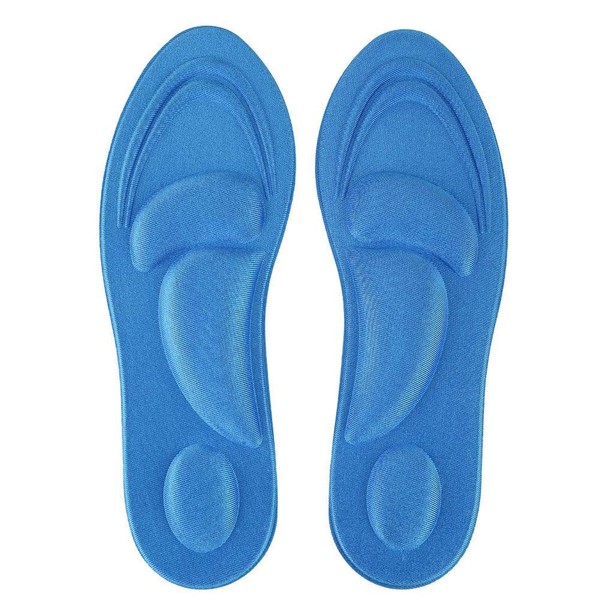 Plantar Fasciitis Arch Supports Orthotics, Memory Foam Insole Shoe Pad
