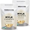 Terrasoul Superfoods Organic Raw Cashews (Mylk Grade), 4 Lbs (Pack