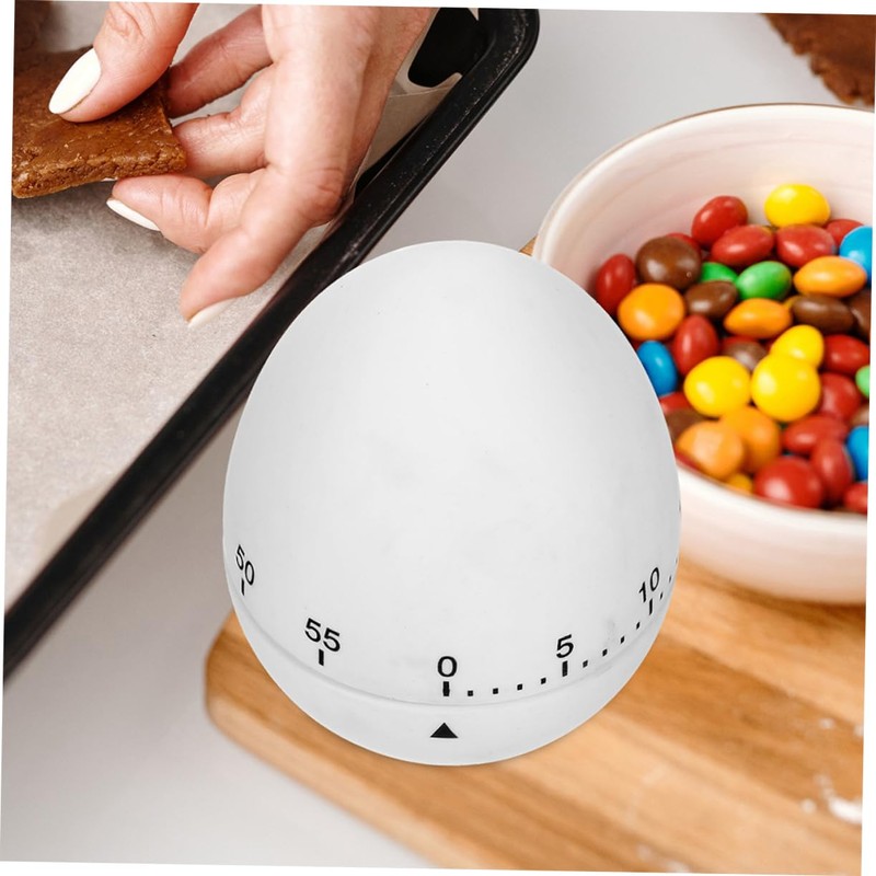 BIUDECO 2pcs Kitchen Timer Rotating Mechanical Timer for Cooking Studying