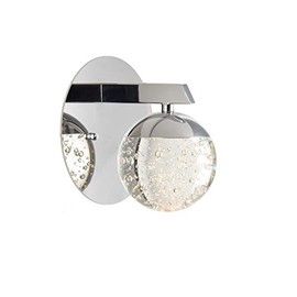 ET2 Orb II-5W 1 LED Wall Sconce in Traditional Style-6 Inches Wide by 6 inches high