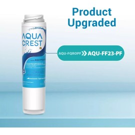 For GE AQUA CREST FQROPF,FQSLF Under Sink Water Filter,Replacement for FQROPF,FQSLF(4)