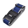 sourcing map Luggage Strap Suitcase Belt with Buckle, Combination Lock,