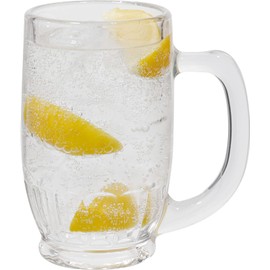 Toyo Sasaki P-00401-JAN-P Glass Lemon Sour Glass Father's Day Stein Dishwasher Safe Made in Japan 12.8 fl oz (380 ml)