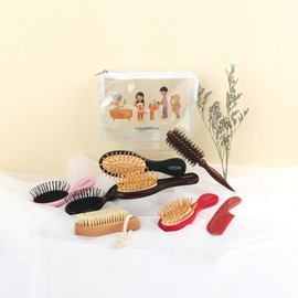wesin Weshin Mini Hairbrush Travel Pouch Portable Kit Collection Choose 1 Travel Daily Hairbrush A Kit [Green] MNS Travel Daily Hairbrush A Kit [Green] / 웨신 미니 헤어브러쉬 여행용 파우치 휴대용 키트 모음 택 1 여행용 데일리 헤어브러쉬 A키트[그린] MNS 여행용 데일리 헤어브러쉬 A키트[그린]