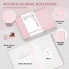 Lined Journal Notebook for Women Men, 200 Pages A5 Hardcover