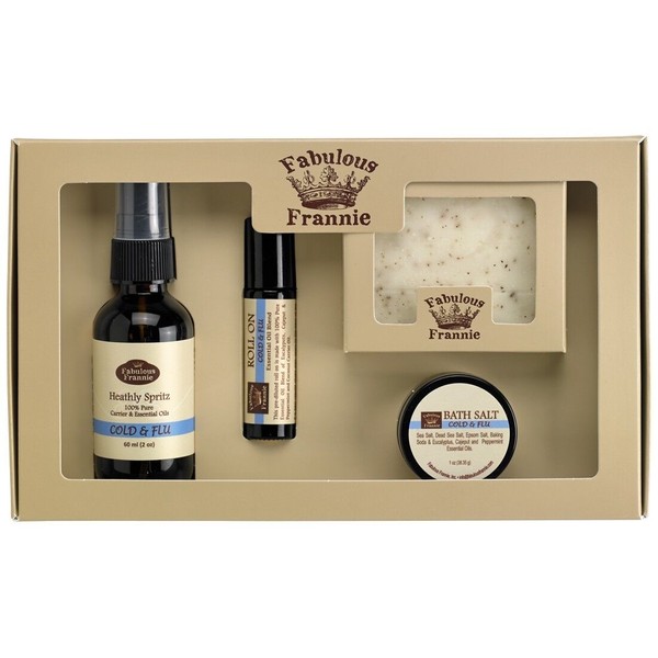 Easy Breathzy Gift Set - All Natural with Essential Oils by Fabulous Frannie