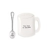 Mud Pie Home Kitchen Circa Coffee Break Coffee Mug Spoon