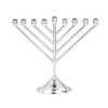 The Dreidel Company Hanukkah Menorah Rambam Design for Chanukah, Candles