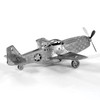 Fascinations Metal Earth MMS003 - 502498, Boeing P-51 Mustang, Construction
