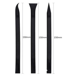 Fongmore 3 Pcs Carbon Fiber Plastic Scraper Spudger Pry Tool Kit Electronics Repair Opening Tools Kit Prying Open Tool for Laptop, Cell Phone, Tablet, Computer Smartphones