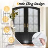 Alvorox Window Privacy Film, Stained Glass Window Film UV Sun