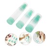 Outanaya 3pcs Vacuum Lotion Bottle Travel Containers for Cosmetics Shampoo