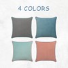 COFEDE Velvet Cushion Covers 20x20 inches Set of 4,Decorative Square