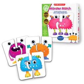 The Learning Journey: My First Match It - Monster Match - Puzzle Games for Toddlers - 15 Self-Correcting Matching Picture Game - Award Winning Toys