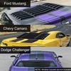Sunluway for Ford Mustang Dodge Challenger and Camaro Rear Window