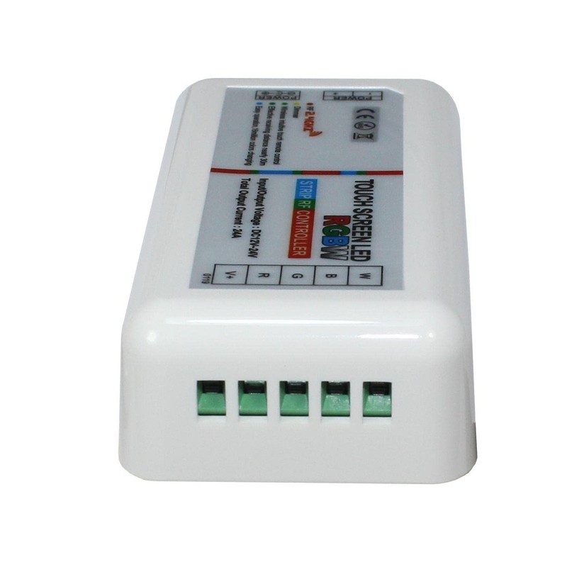 RGBW RGB+W RF Touch Controller Remote White + 5Key Remote