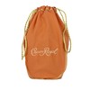 Orange Crown Royal Bag w/Drawstring - Perfect for Storage Gift