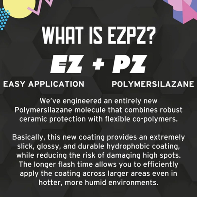 EZPZ - Ceramic Coating for Cars - Advanced Ceramic Polymer