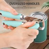 Safring Can Opener Manual, Heavy Duty Stainless Steel Smooth Edge