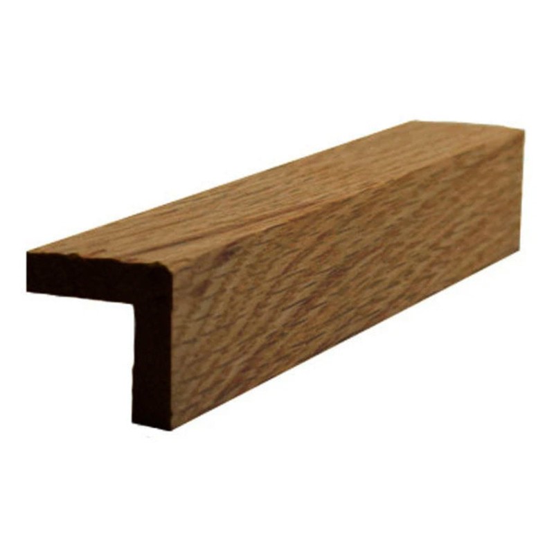 EWCG11 Corner Guard Molding 7/8" x 7/8" Trim. Unfinished, Red