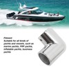 4PCS 2 Way 90 Degree Boat Hand Rail Fitting 25mm