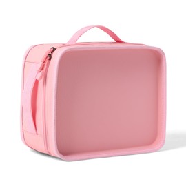 AOTM Lunch Bag for Women Men, PVC Coating & Leakproof Durable Insulated Lunch Box, Water-Resistant Portable Cooler Bag for Adults/Kids/Girls, Thermal Tote Bag for Work/School/Picnic/Outdoor (Pink)