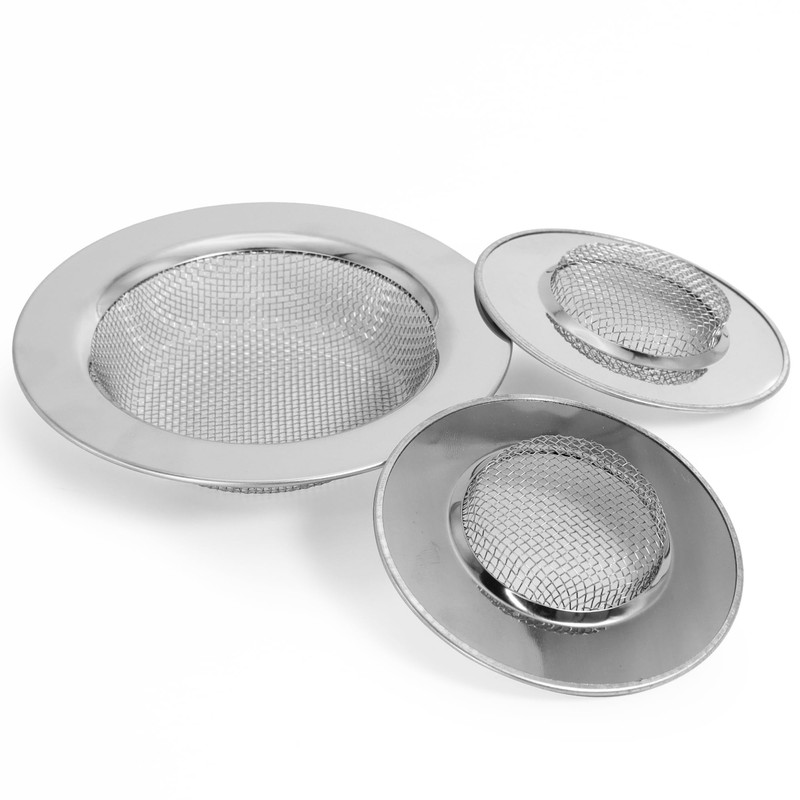 BEYLAB Set of 3 Stainless Steel Sieves for Oil Burners