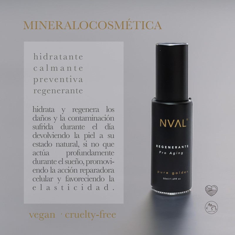 NVAL Regenerante Pro Aging, Pure Golden Anti-Ageing Cream, 50 ml