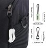 20 Pcs Self Luminous Zipper Pulls,Glow in The Dark Zipper