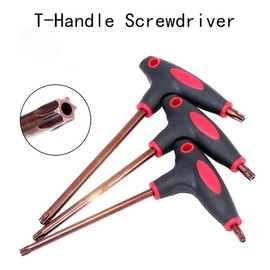 TopHomer 1PCS Hex Key with T-Handle, High Strength T-Wrench, T-Handle Screwdriver T10 / 80x148mm