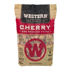 Western BBQ Premium‎ Wood Smoking Chips Variety (Pack of 4) Cherry, Hickory, Mesquite, Pecan