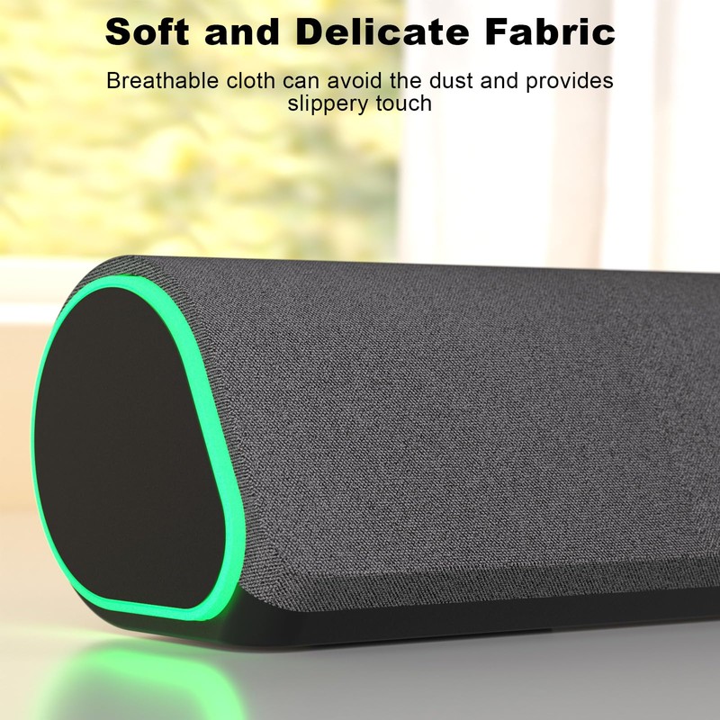 SOULION R50 Bluetooth Computer Speakers, 3.5mm PC Sound Bar for