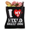 I Love My Mixed Breed Dog Mongrel Kennel Dad Mom