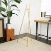 Deco 79 Metal Geometric Display Easel Tall Adjustable 3 Tier