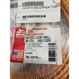 1/4" x 50' COPPER TUBING .030