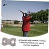 Totority Golfing Swing Aid Mat for Beginners Arm Training Tool