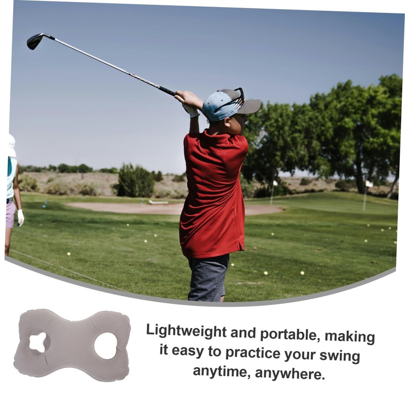 Totority Golfing Swing Aid Mat for Beginners Arm Training Tool