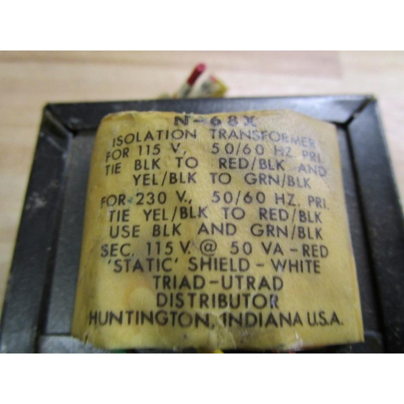 TRIAD MAGNETICS N68X Isolation Transformer