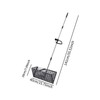 LOVIVER Sand Rake Scooper, Easy Cleanup, Multifunctional,Carbon Steel, Convenient Premium