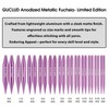 Guclud 2-Inch Short Interchangeable Circular Knitting Needles Set | US