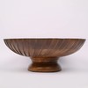 EDHAS Mango Wood Decorative Wooden Bowl Hand Carved Home Decor