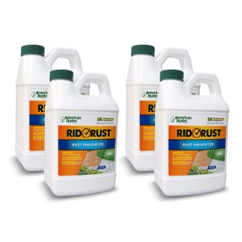 Rid-O-Rust Outdoor Rust Preventer, Concentrated Formula, Prevents Stains Caused by Irrigation, 64 Fluid Ounce Bottles (4 Pack)