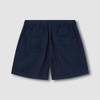 JAJU [JAJU] Soft Linen Blend Half Pants_Navy