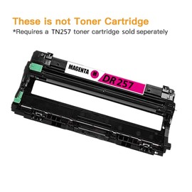 DR257 Magenta Imaging Drum Unit Compatible with Brother MFC-L3745CDW MFC-L3750CDW MFC-L3770CDW